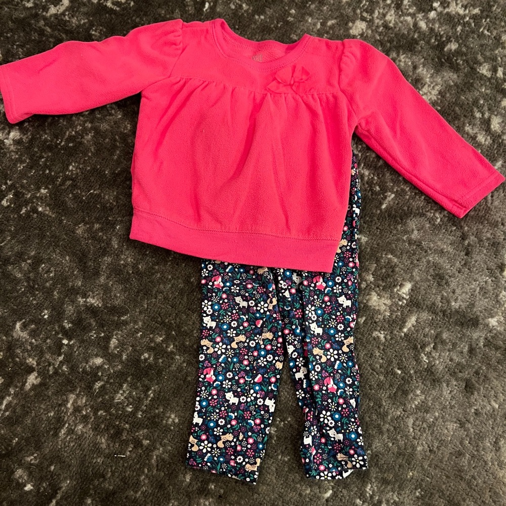 Carter's Pink Fleece Top